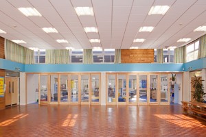 The new infill library extension at St. Anne's Catholic Primary School
