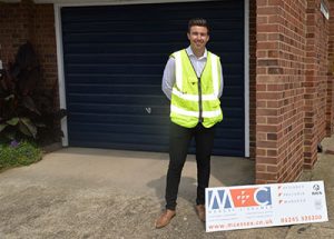 Michael Smith joined M+C this summer from local schools William De Ferrers , and is the company's first Degree Apprentice, studying Building Surveying at Anglia Ruskin University