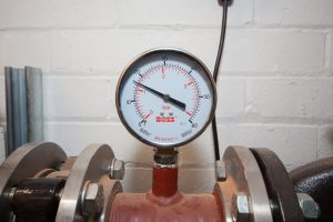Pressure Gauge - Emergency Boiler Replacement