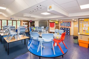 CIF-Funded Classroom Rewiring and Lighting - M+C