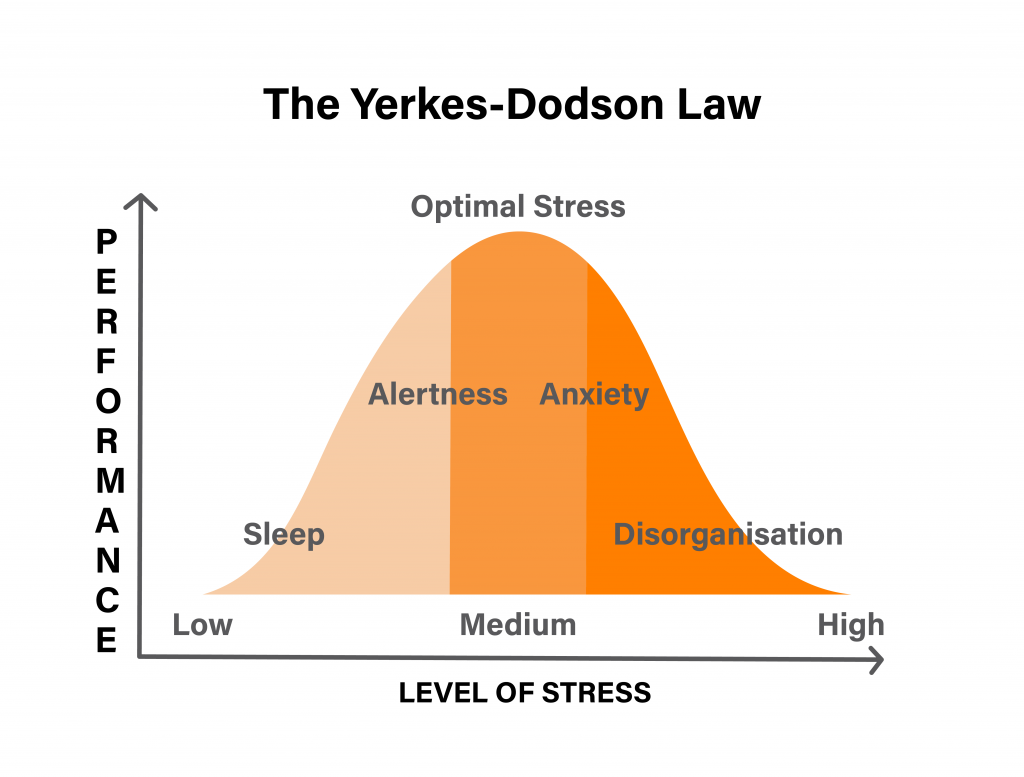 Yerkes-Dodson Law Graph