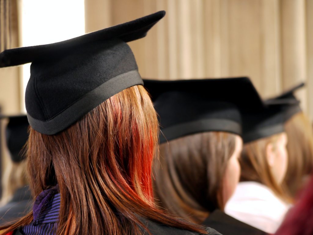 A group of graduates to represent degree apprenticeships
