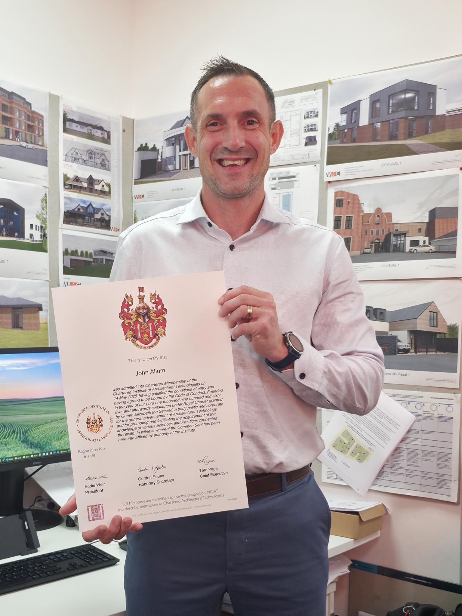 John Allum CIAT Accreditation