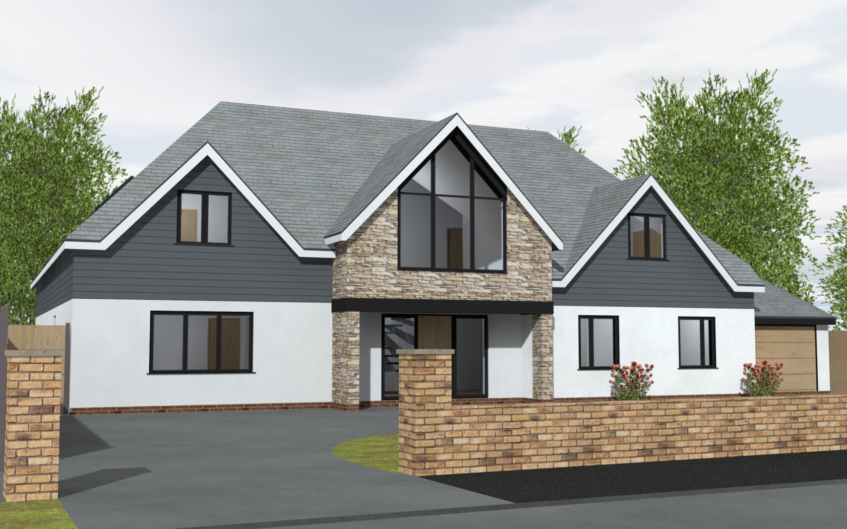 First Floor Extension & Internal Alterations - A home extension with cladding